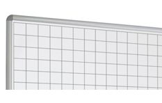 Whiteboard grid 5x5 cm
