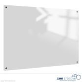Whiteboard Glass Solid White Magnetic 60x90 cm
