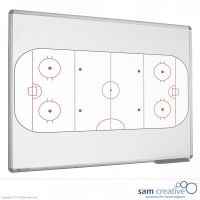 Whiteboard Ice Hockey 45x60 cm
