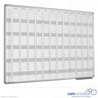 Whiteboard Vertical Year Planner 90x120 cm