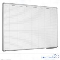 Whiteboard 1-Week Mon-Sun 45x60 cm