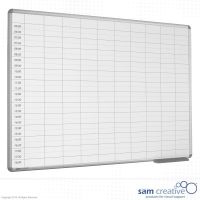 Whiteboard Day Planner 06:00-18:00 90x120 cm