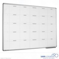 Whiteboard 5-Week Mon-Fri 90x120 cm
