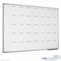 Whiteboard 5-Week Mon-Sun 60x90 cm