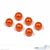Whiteboard magnet 15mm ball orange