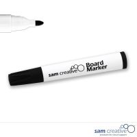 Whiteboard marker regular bullet tip black
