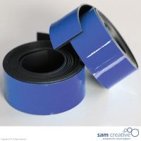 Magnetic whiteboard planning tape 20mm blue 2m